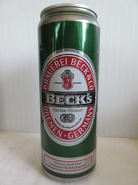 Beck's Spitzen-Pilsener - .5L - Click Image to Close